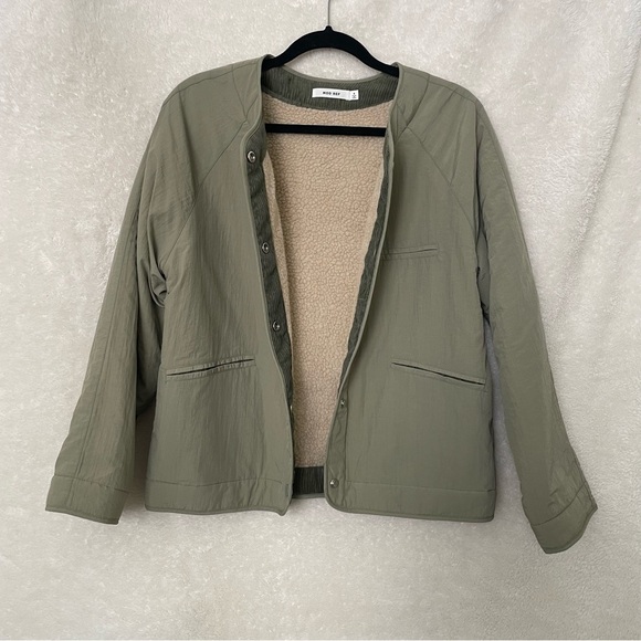 Mod Ref Nylon Jacket w/ Shearling Inner - Picture 2 of 7